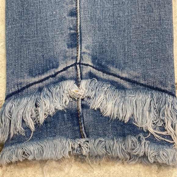 Kancan Mid Rise Ankle Skinny Distressed Jeans Medium Wash NWT - Picture 10 of 10